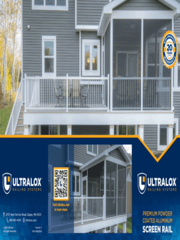 Screen Rail Brochure